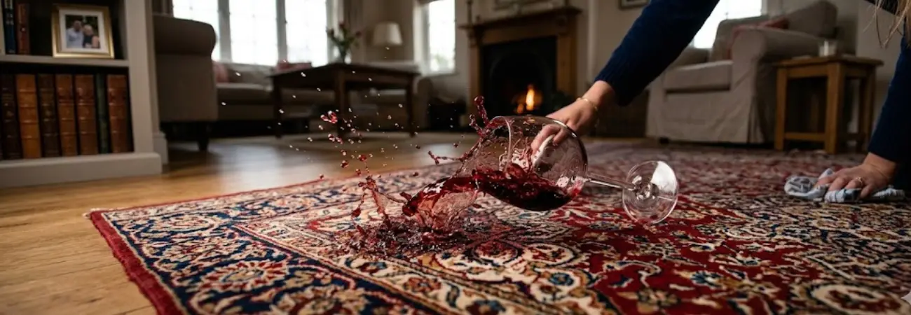 How to Remove Red Wine Stains from Carpet