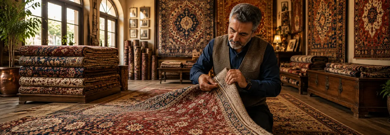 Identify an Authentic Handmade Carpet