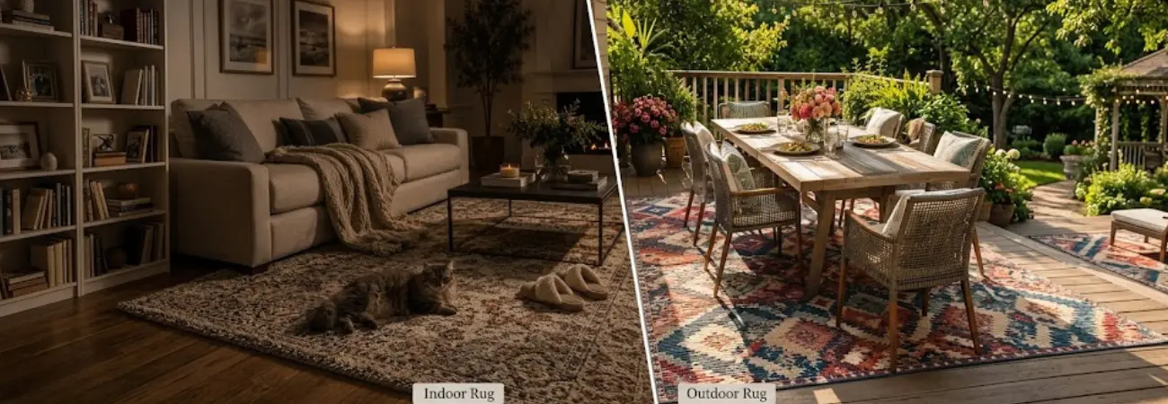 Indoor vs Outdoor Rugs