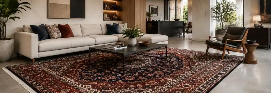 How to Style a Persian Rug in a Modern Home: 7 Designer-Approved Ideas